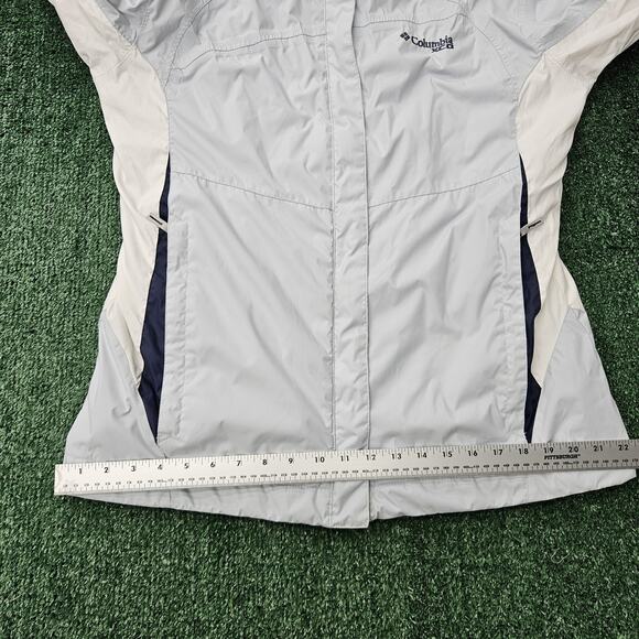 Columbia Jacket Womens L Omni Tech Heavy Coat Lined Waterproof Interchange Adult - Picture 15 of 15